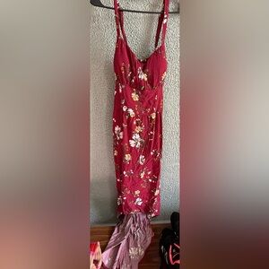 No Boundaries Red Textured Top